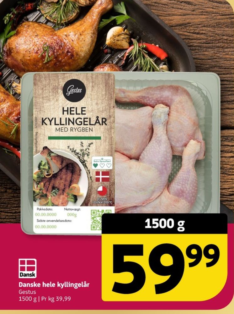 Gestus, Kyllingelår