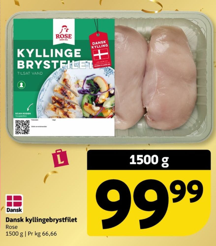 Rose, Kyllingebrystfilet