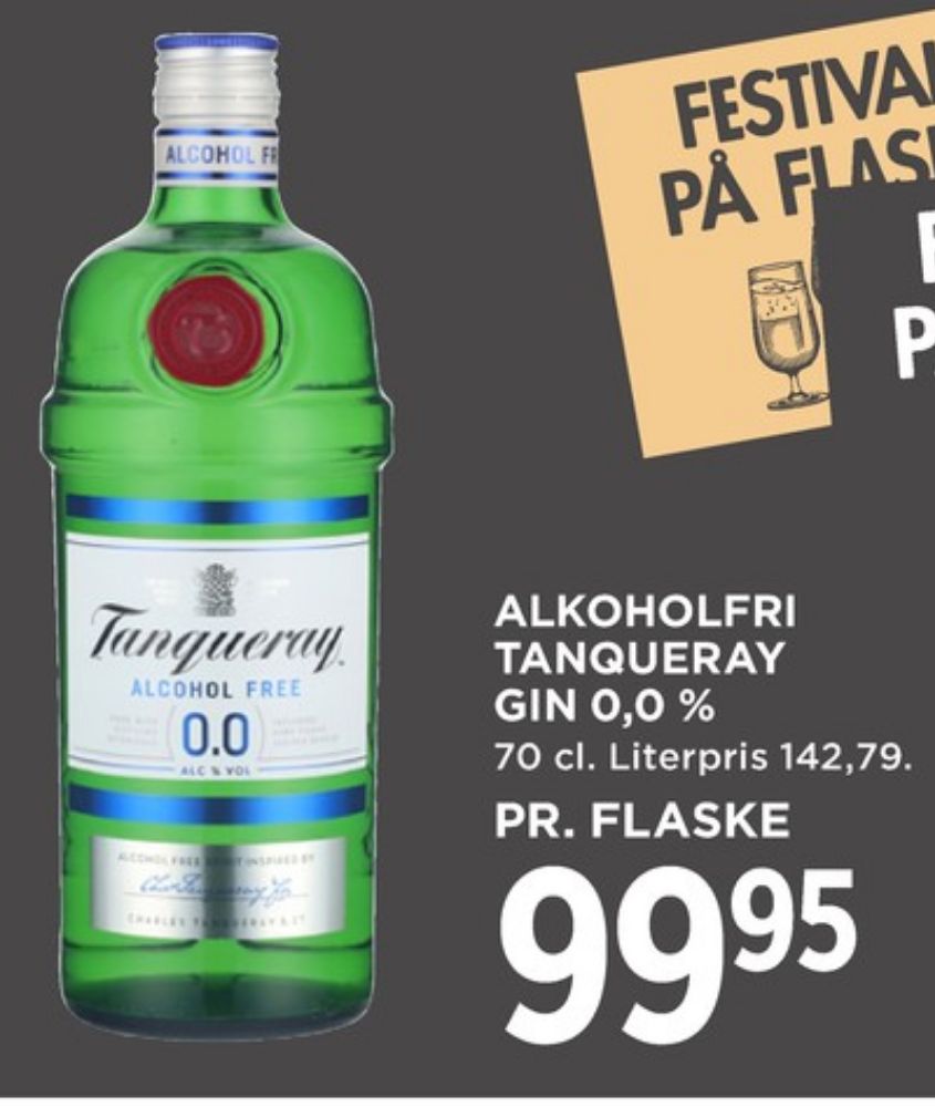 Tanqueray Alcohol Free 0,0, Gin
