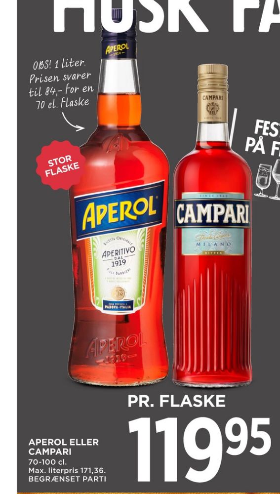 Aperol, Aperitif