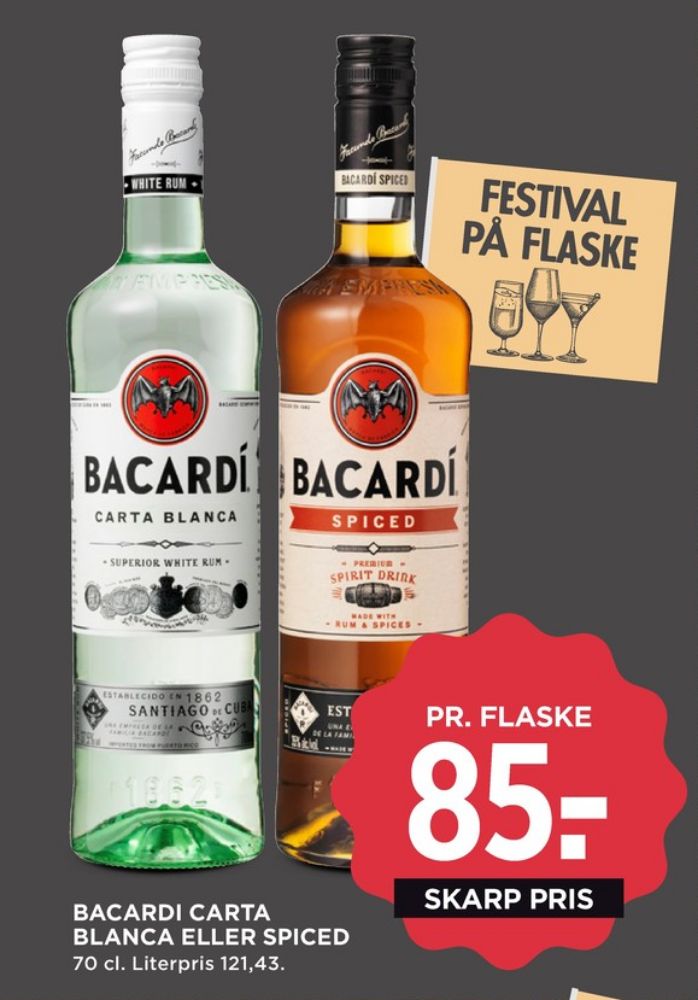 Bacardi Spiced, Rom