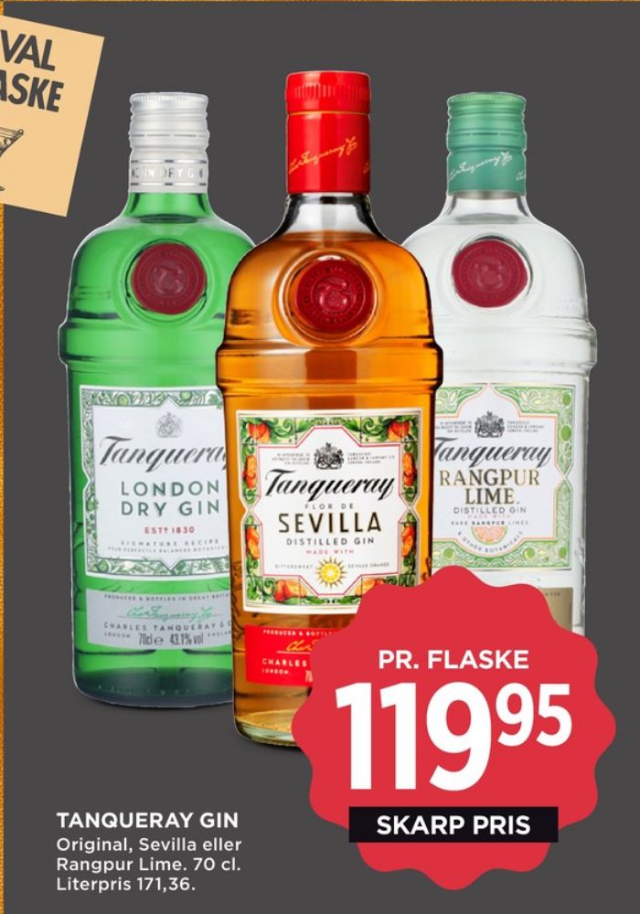 Tanqueray London Dry, Gin