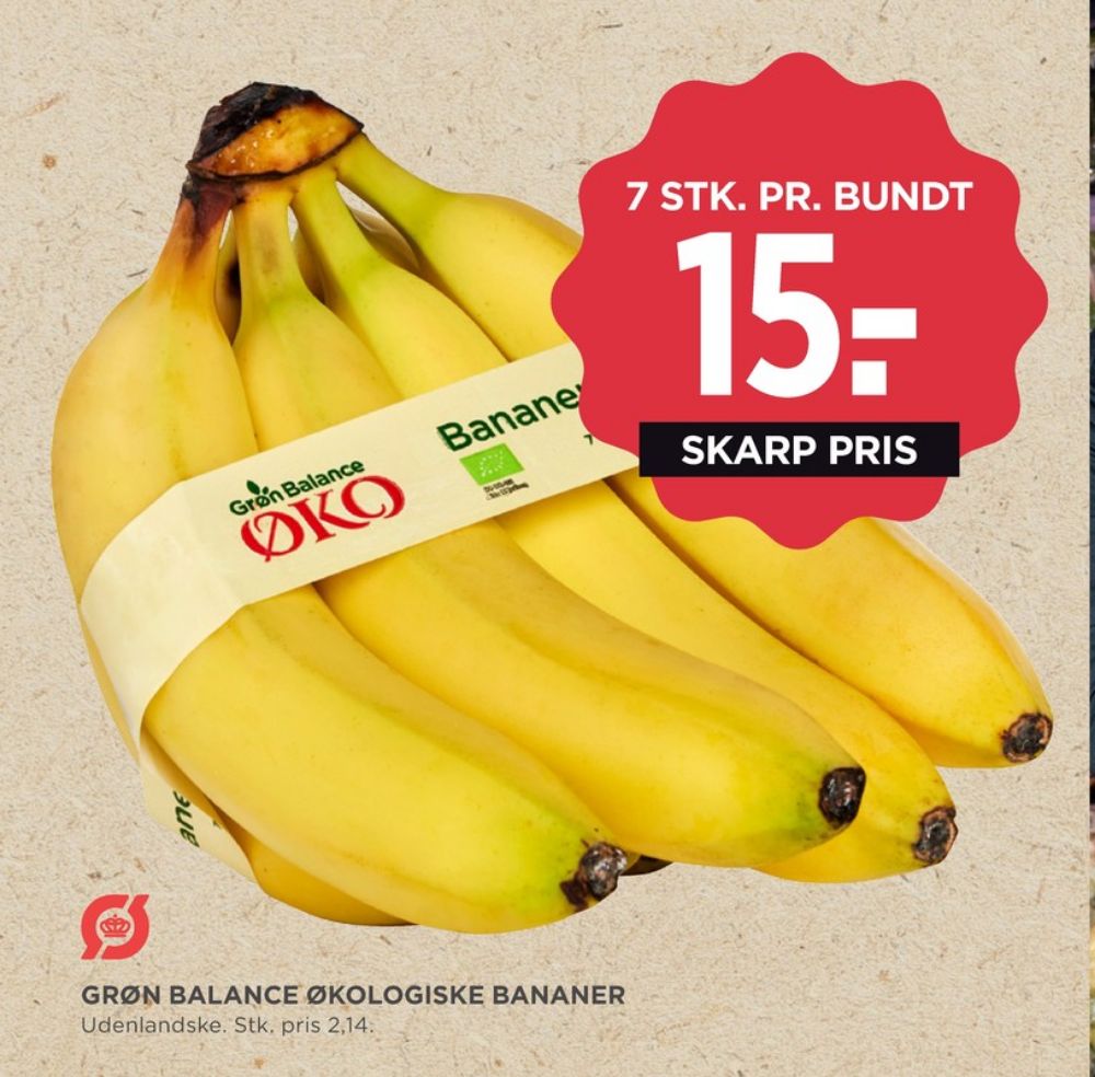 Grøn Balance, Bananer