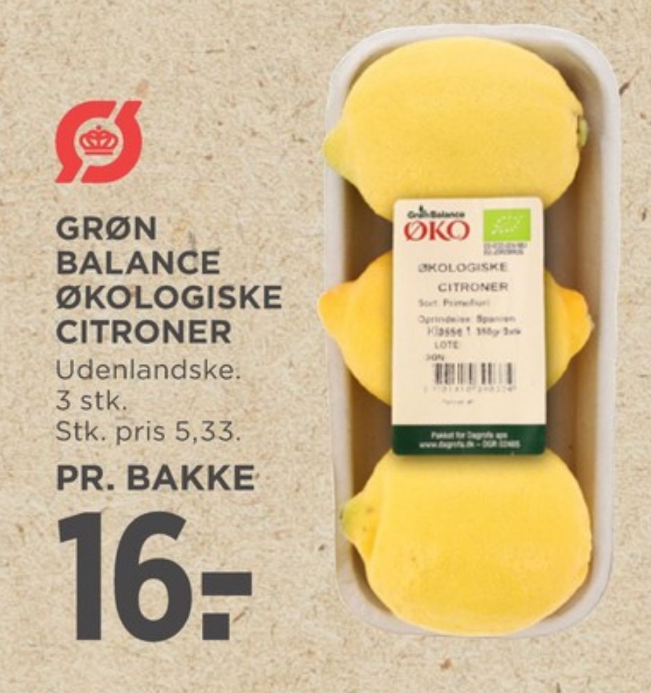 Grøn Balance, Citroner