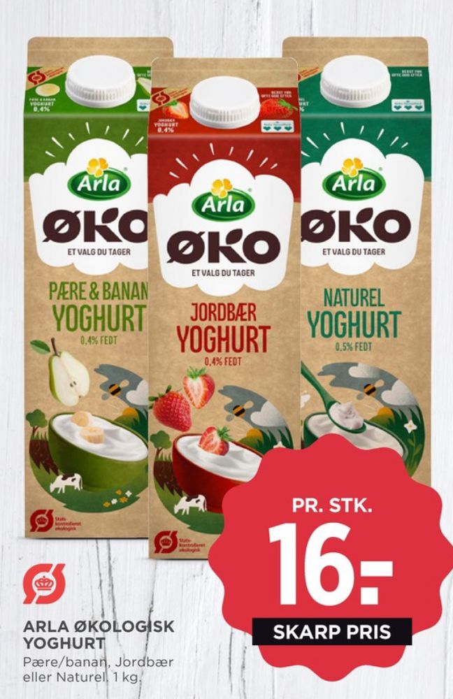 Arla, Naturel Yoghurt 