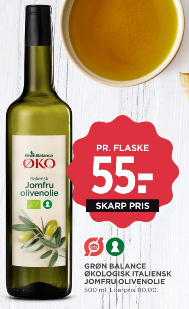 Grøn Balance, Olivenolie