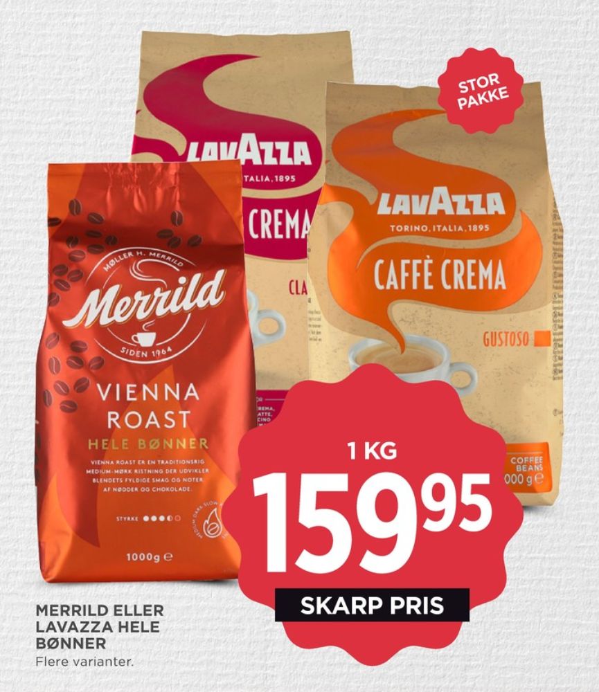LavAzza Caffe Crema Gustoso, Kaffebønner