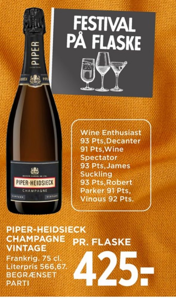 Piper Heidsieck, Champagne
