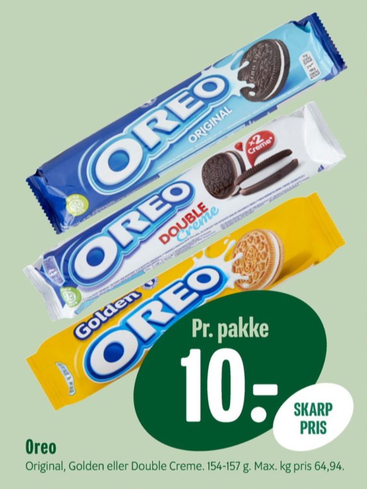 Oreo, Oreo Double Creme Kiks