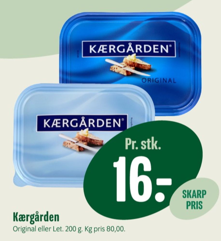 Kærgården, Smørbar Let