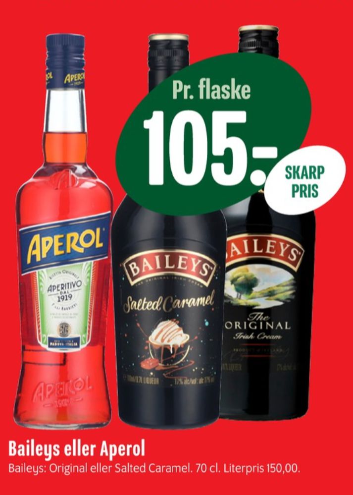 Aperol, Aperitif