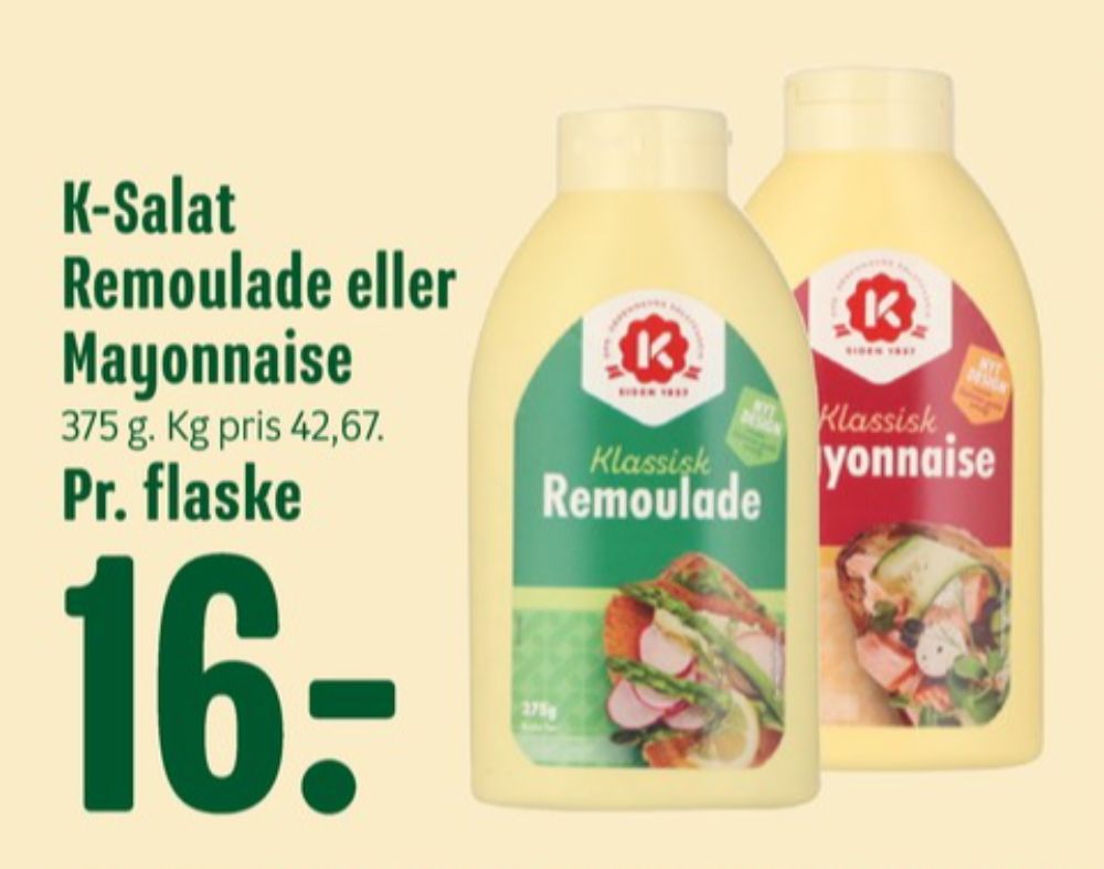 K-salat, Mayonnaise Klassisk