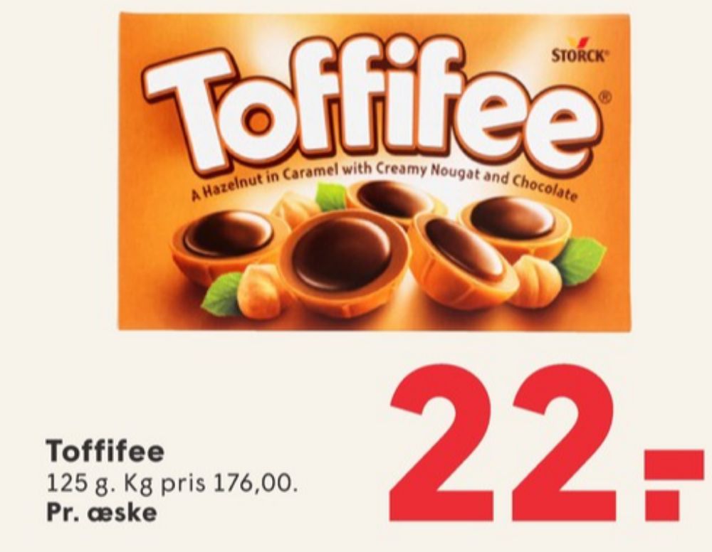 Toffifee, Dessertchokolade