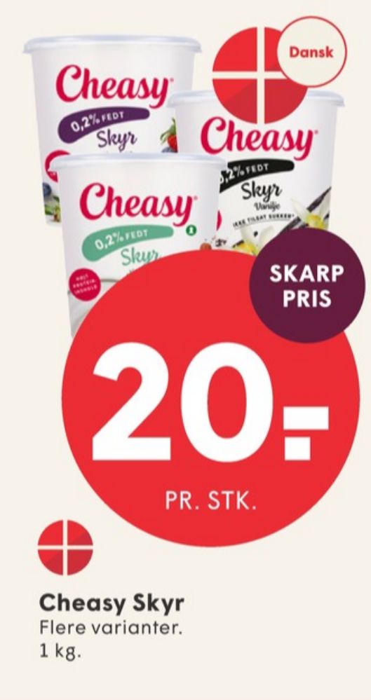 Cheasy, Vanilje Skyr 