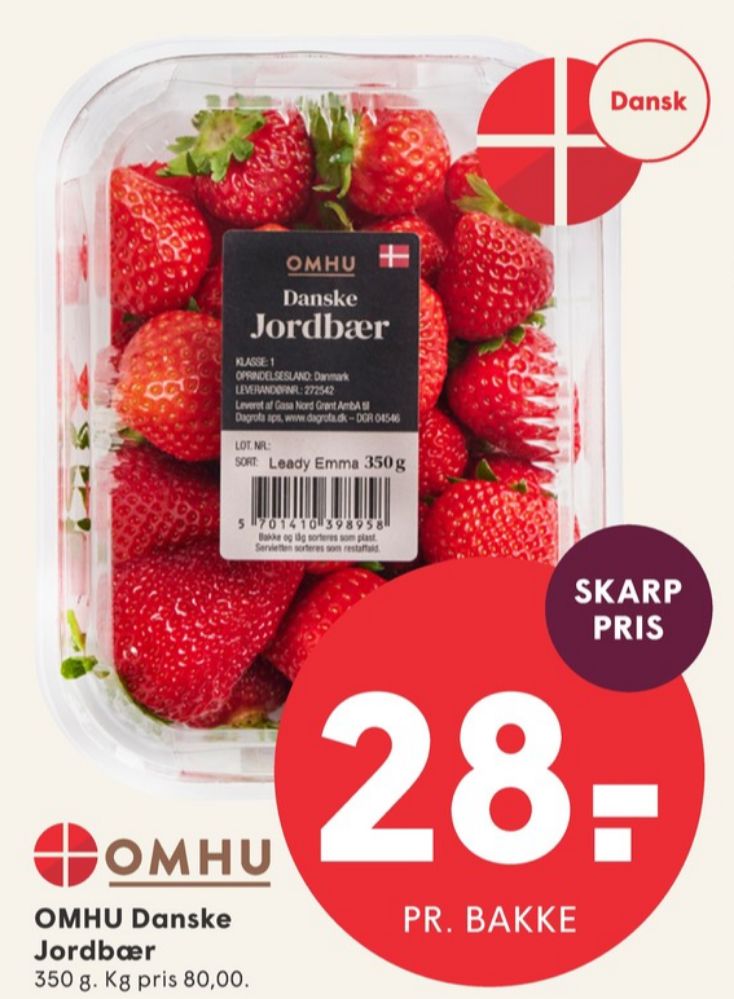 OMHU, Jordbær