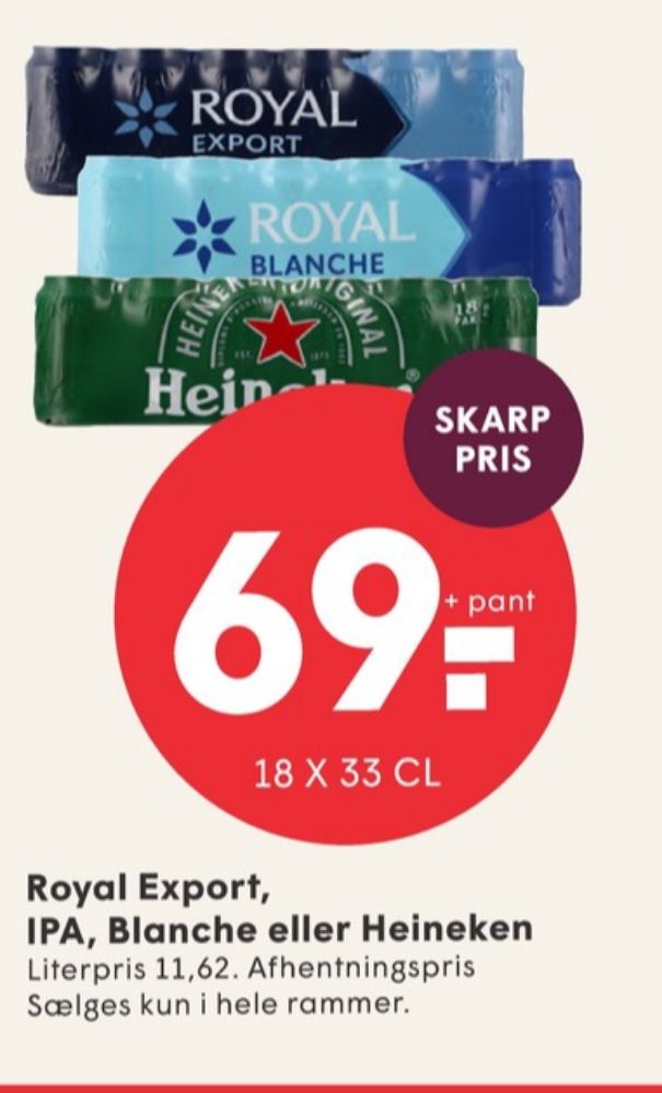 Royal IPA, Øl 18 pk.
