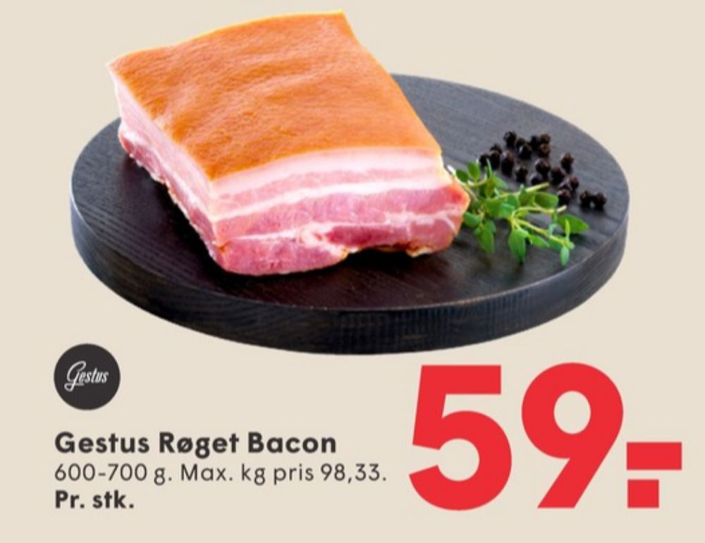 Gestus, Bacon