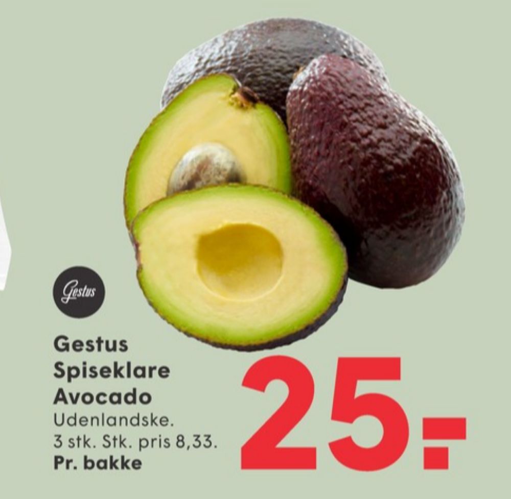 Gestus, Avocado