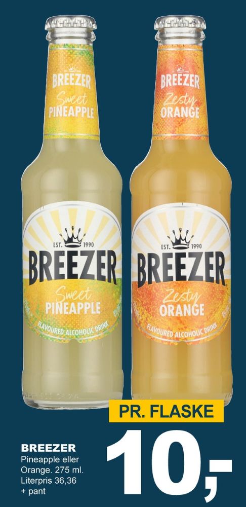 Bacardi Breezer, Zesty Orange RTD