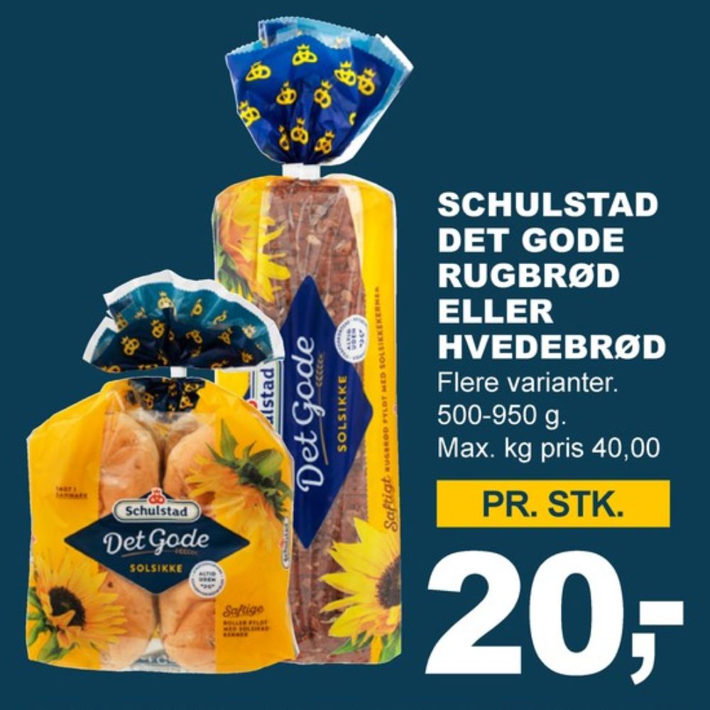 Schulstad Det Gode, Solsikkeboller