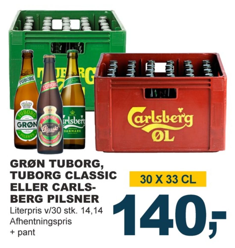 Tuborg Grøn, Øl