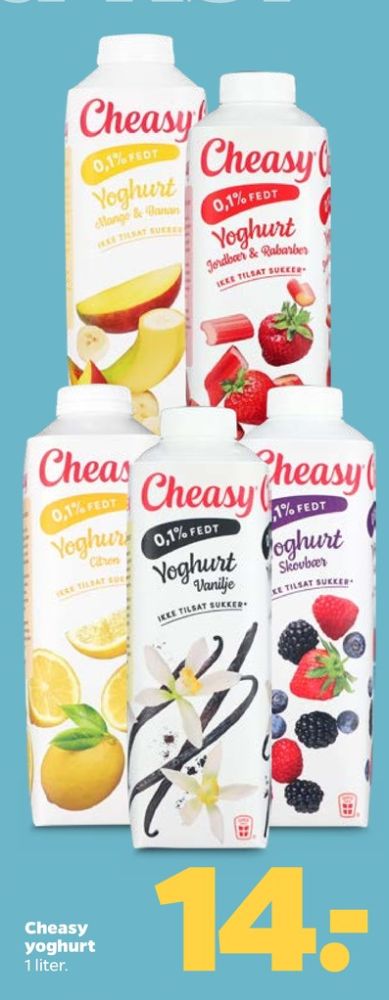 Cheasy, Vanilje Yoghurt 