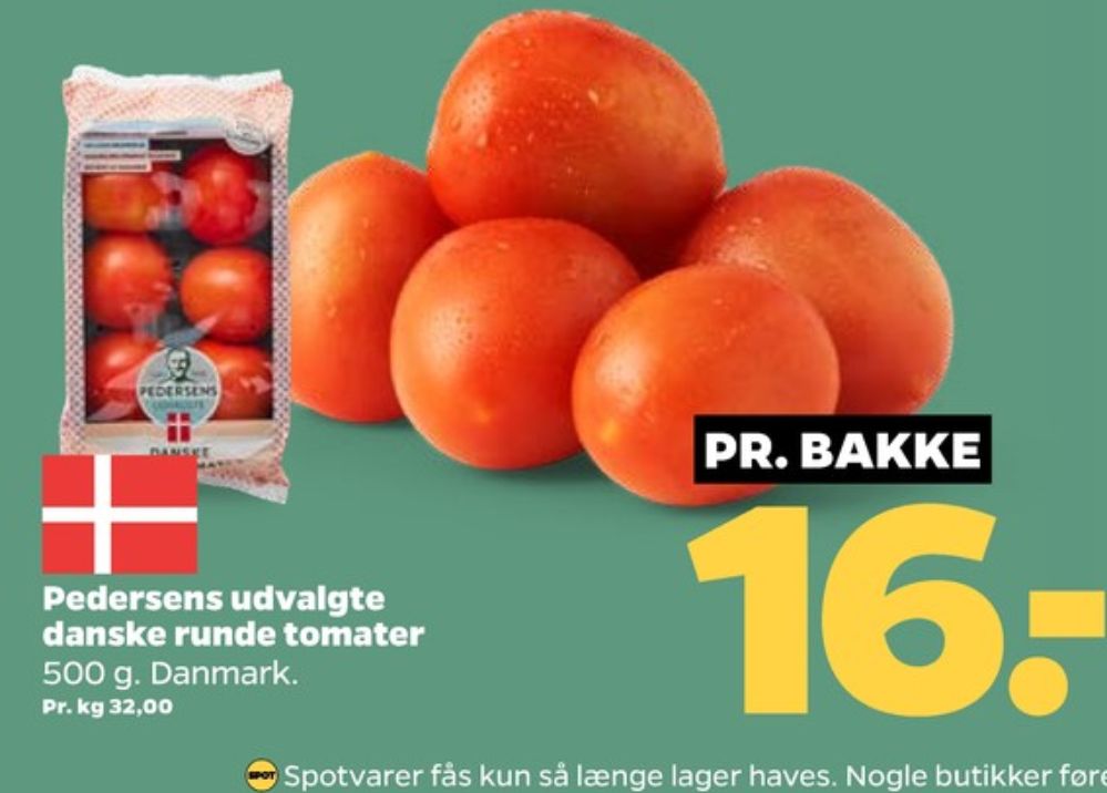 Pedersens Udvalgte, Tomater