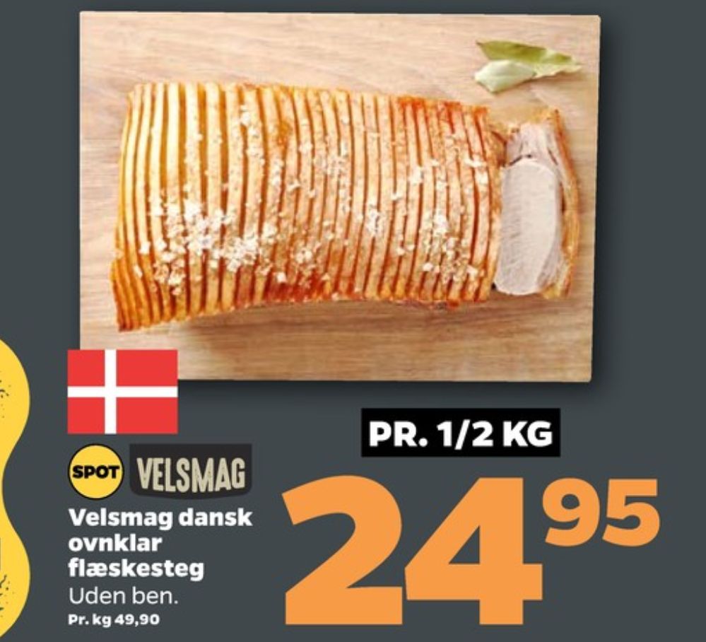 Velsmag, Flæskesteg
