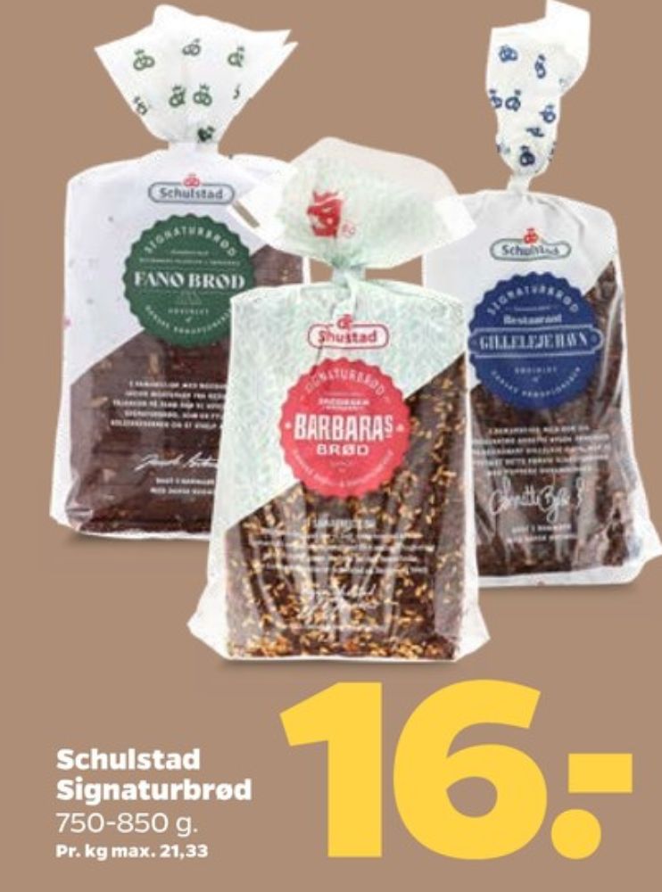 Schulstad Signaturbrød Barbaras, Rugbrødsskiver