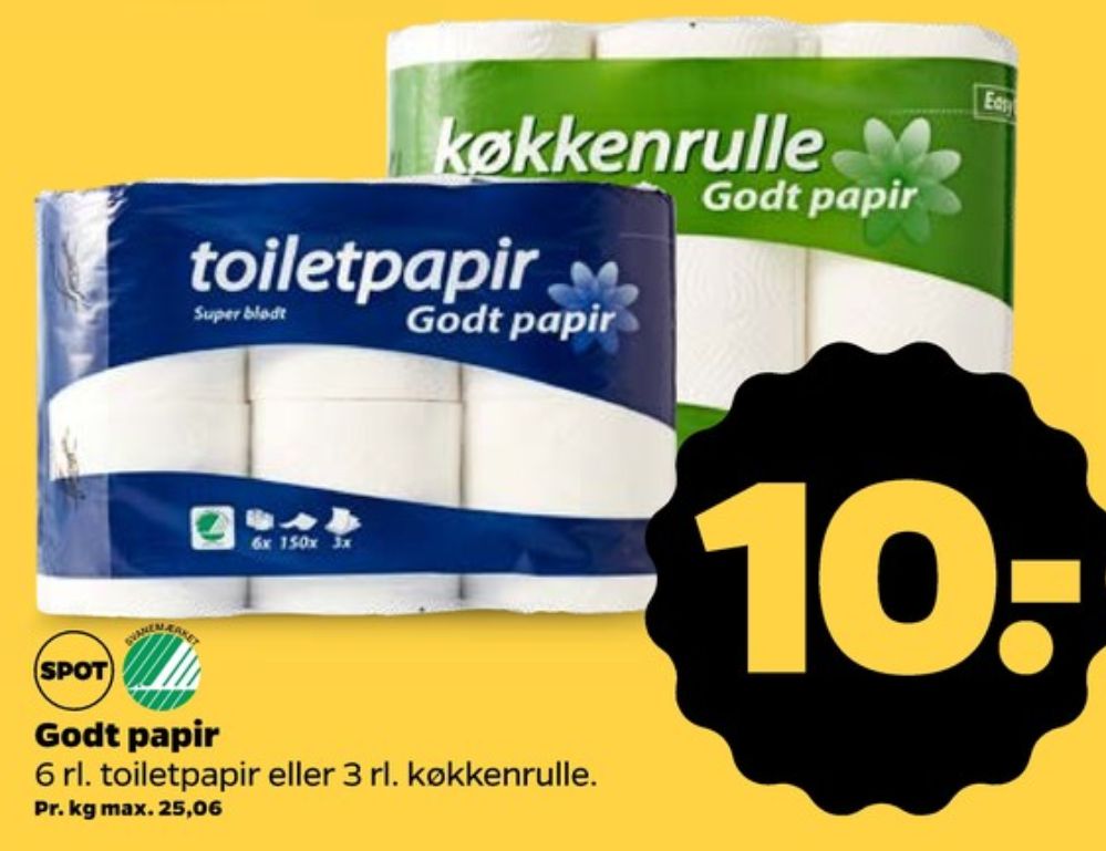 Godt Papir, Toiletpapir
