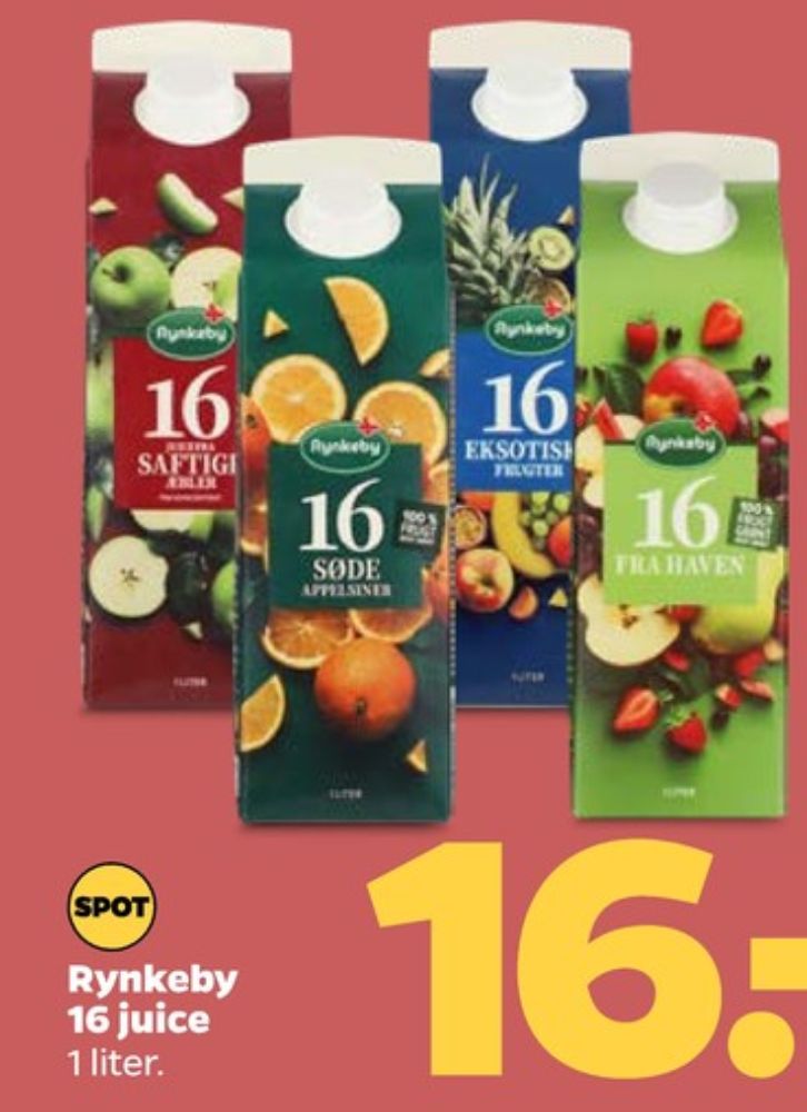 Rynkeby, 16 Søde Appelsiner