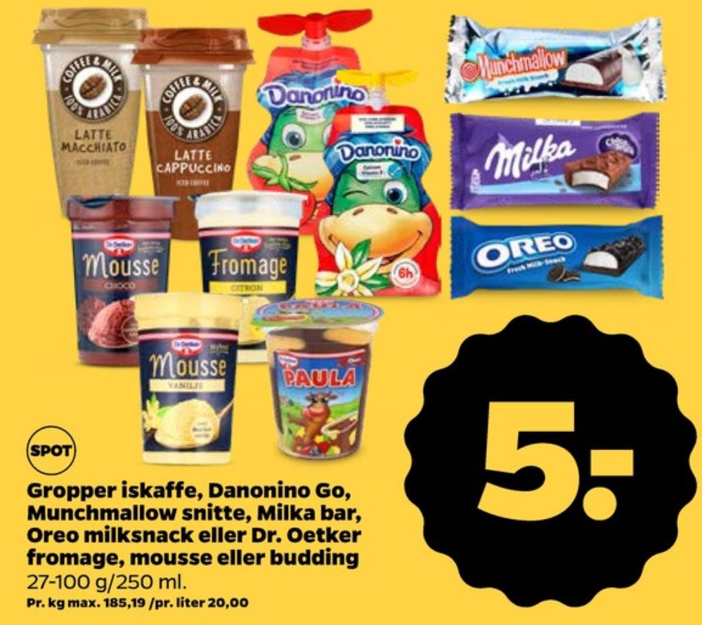 Danone Danonino, Jordbær Yoghurt 