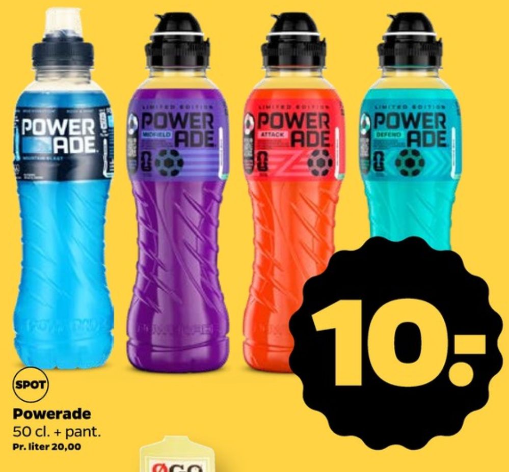 Powerade Mountain Blast, Sportsdrik