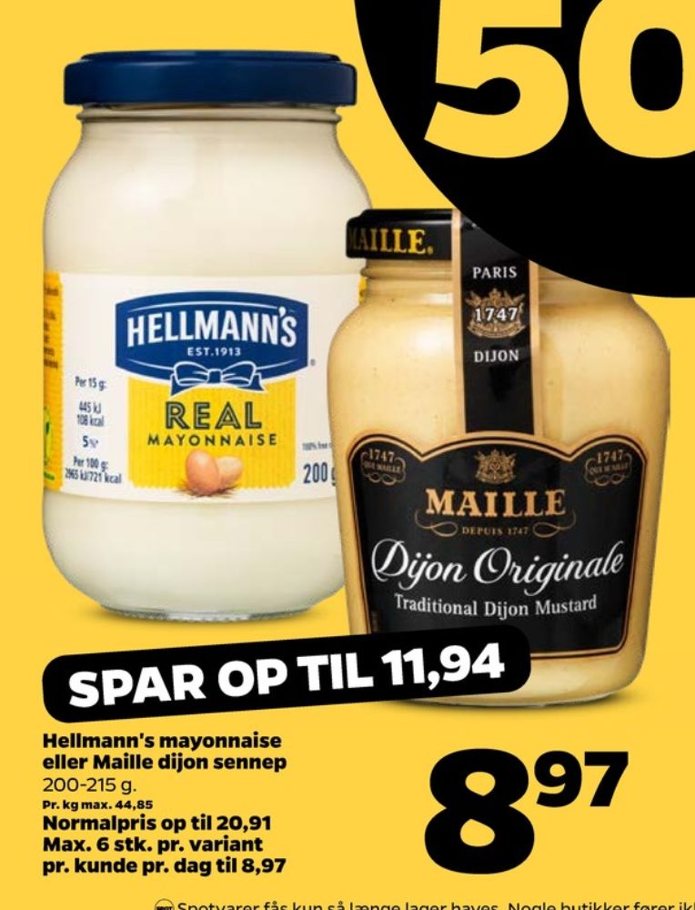 Hellmanns, Real Mayonnaise