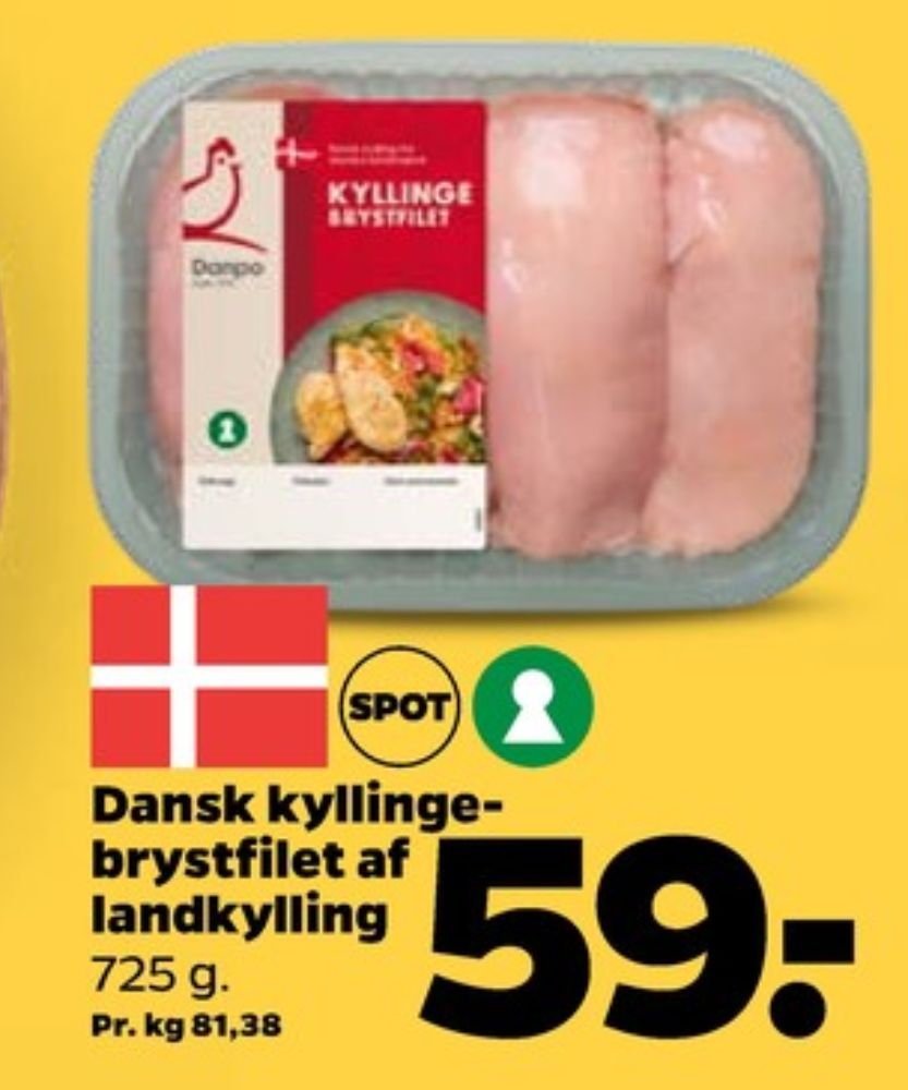 Danpo, Kyllingebrystfilet