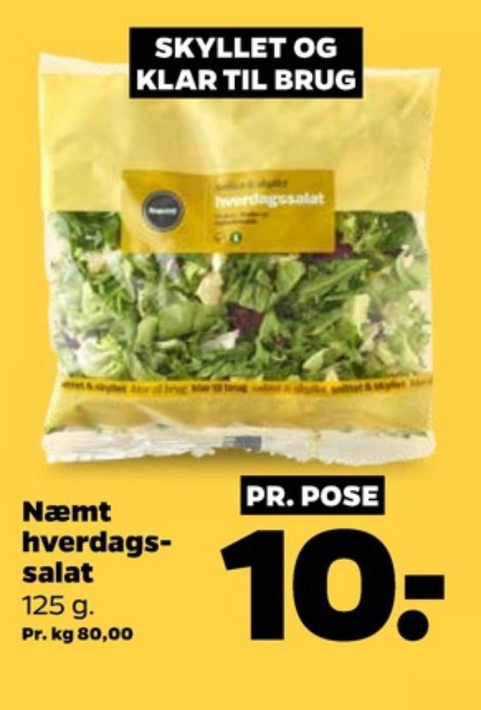 Næmt, Salat