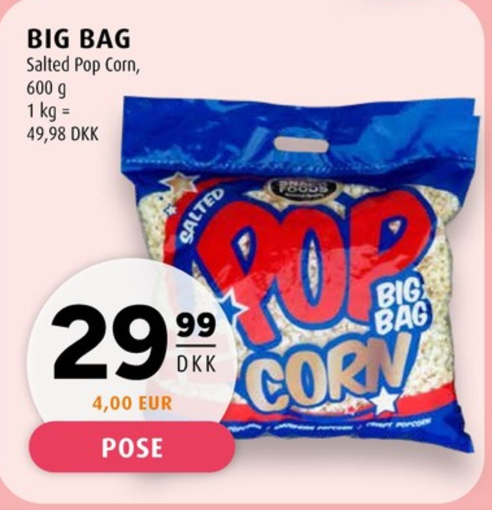 Snack Foods, Popcorn