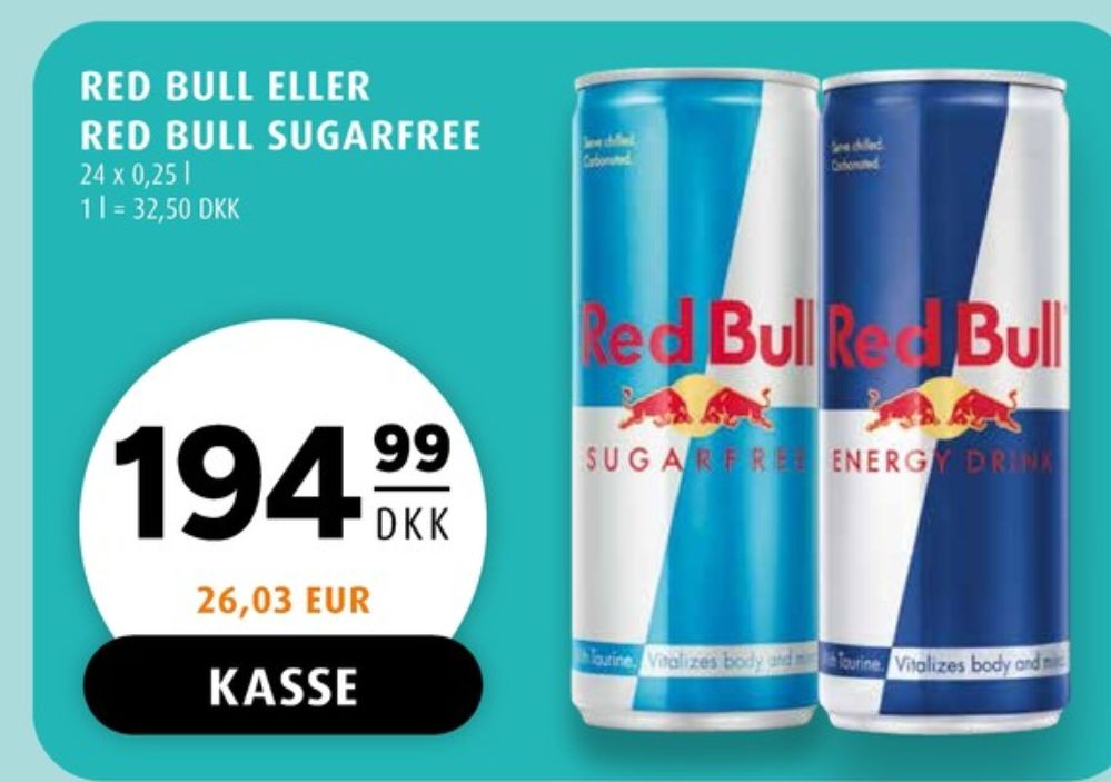 Red Bull Energy, Energidrik 24 pk.