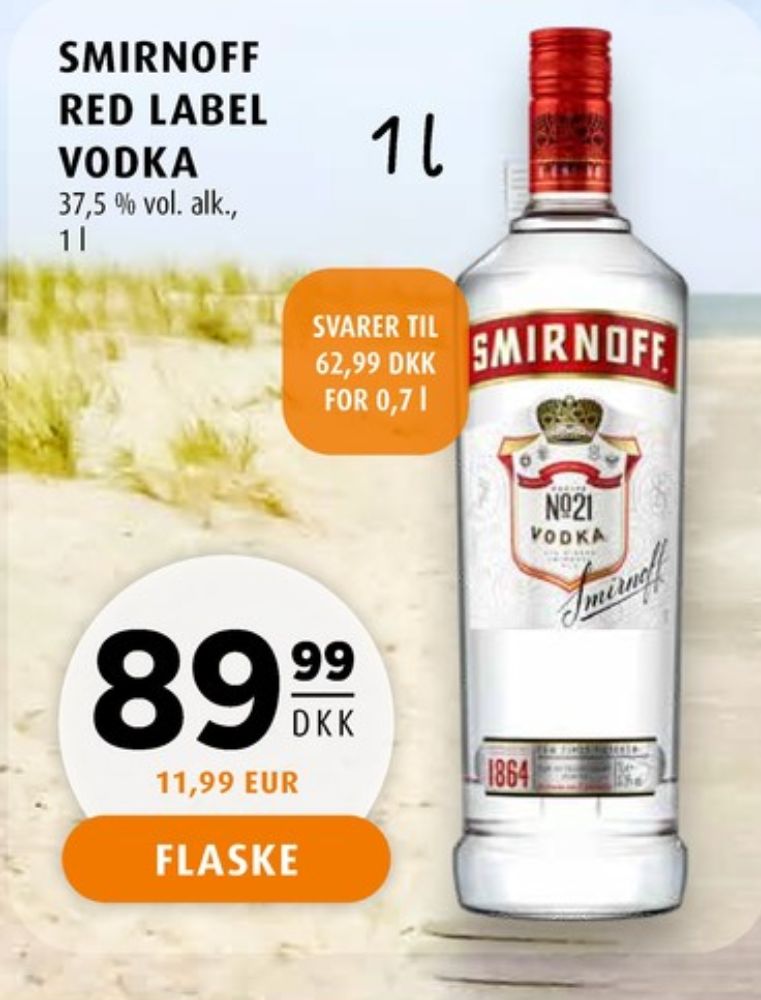 Smirnoff, Vodka
