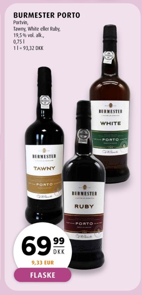 Burmester  Ruby, Portvin