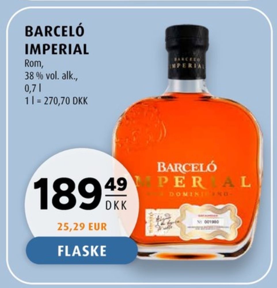 Ron Barcelo Imperial, Rom