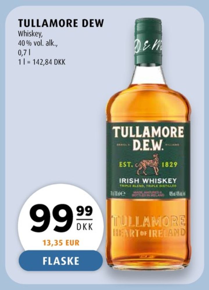 Tullamore Dew, Whisky
