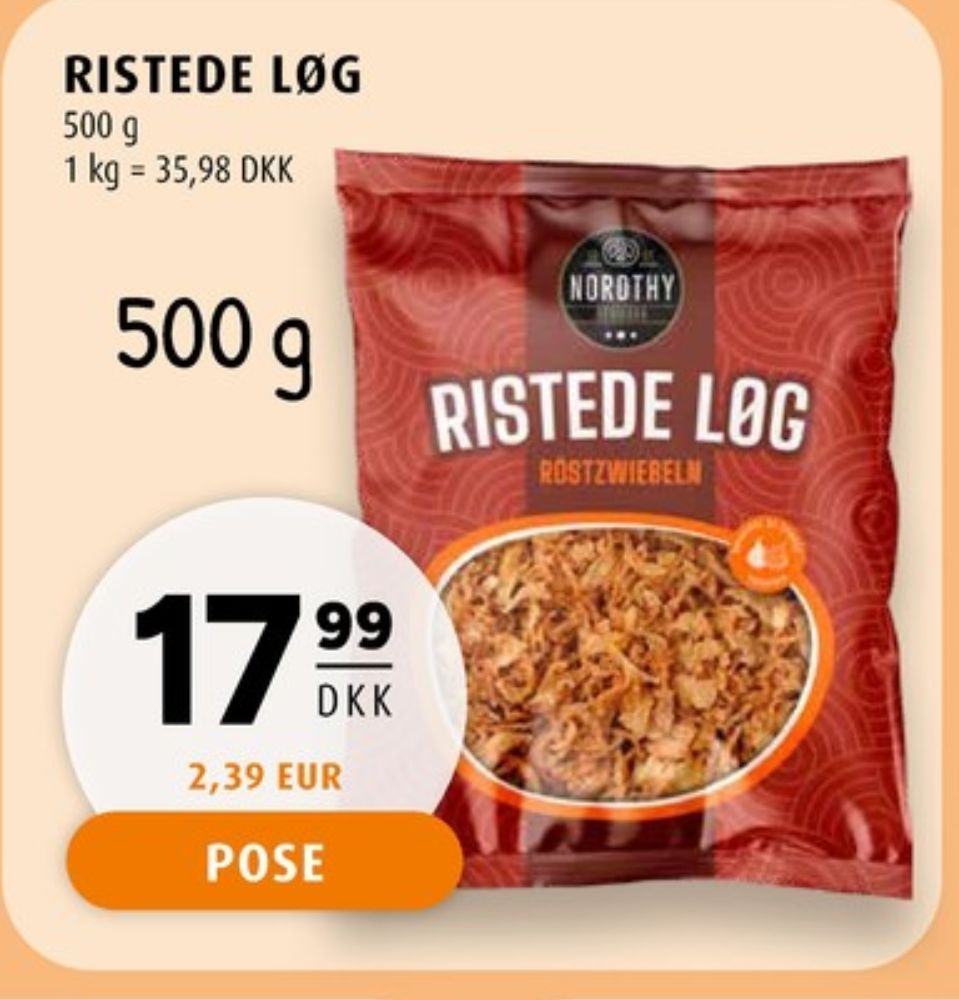 Nordthy, Ristede løg