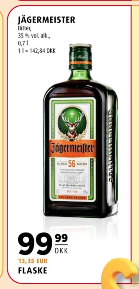Jägermeister, Bitter