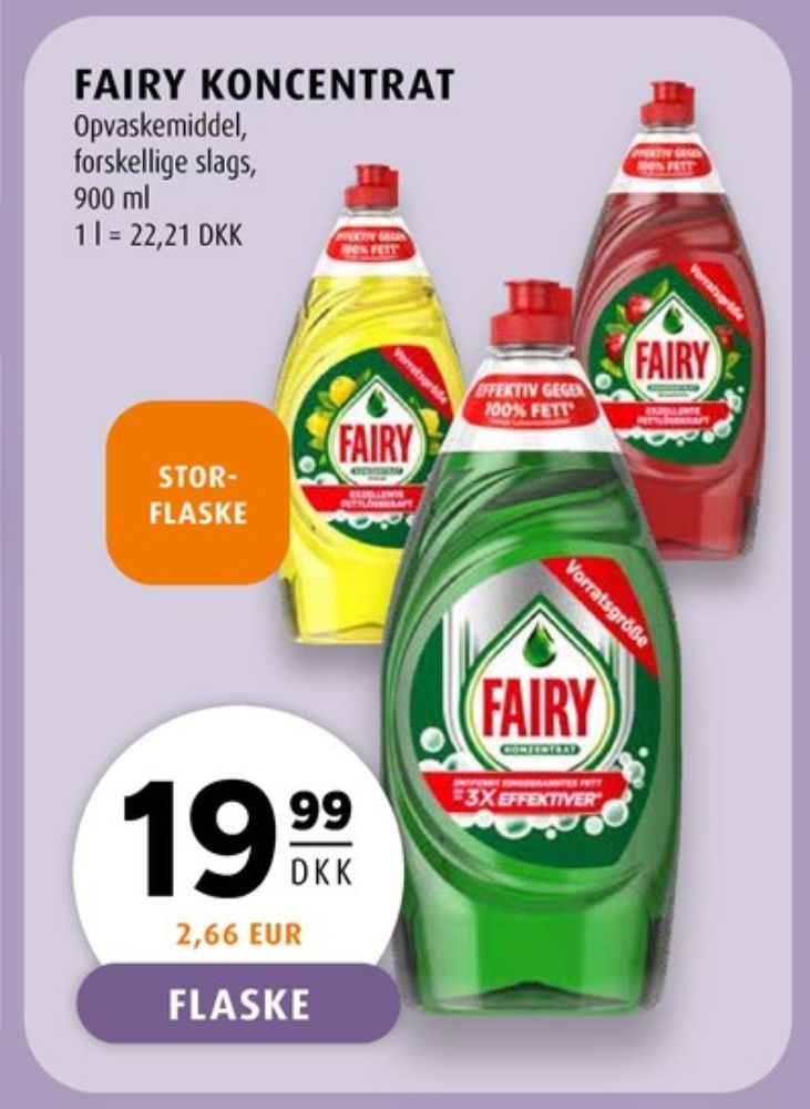 Fairy, Opvaskemiddel