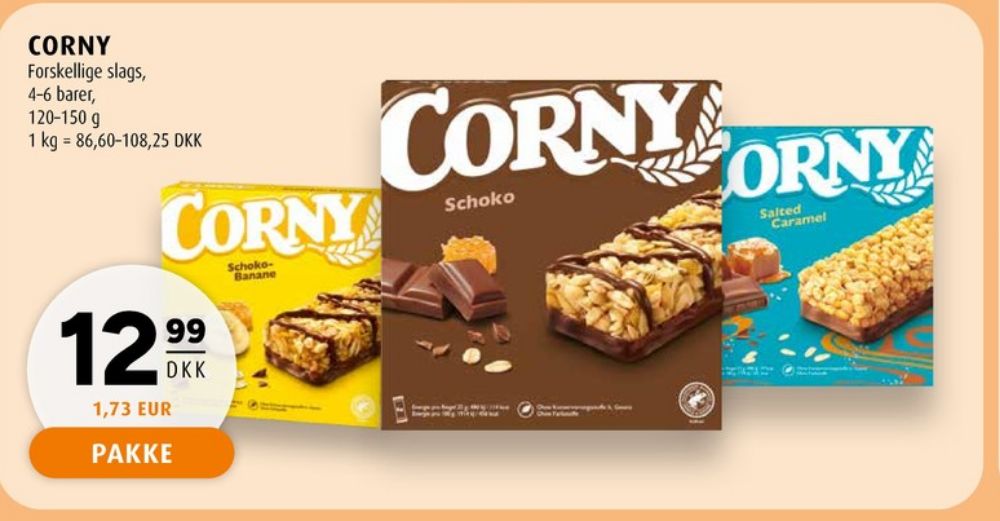 Corny, Chocolate Banana Müslibar