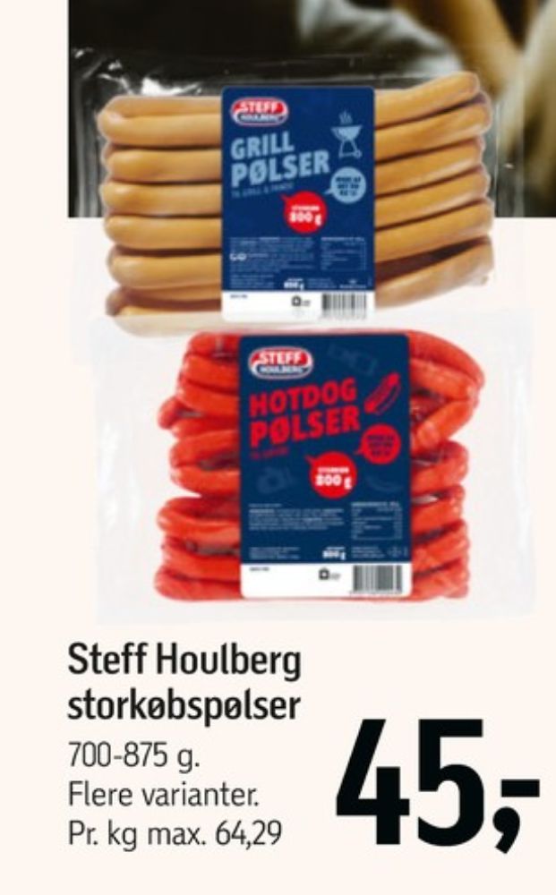 Steff Houlberg, Hotdogpølser