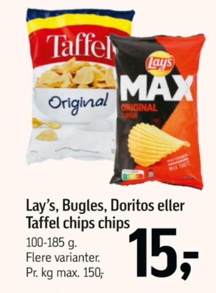 Lays Max, Original Chips
