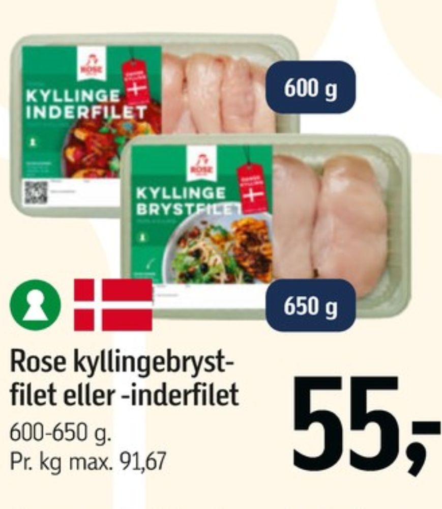 Rose, Kyllingeinderfileter