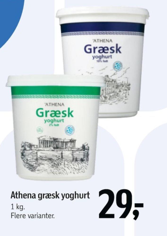 Athena, Græsk Yoghurt 2%